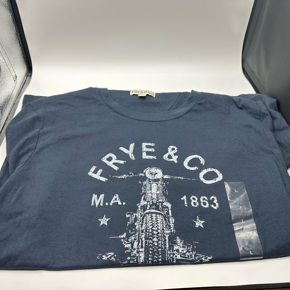Frye & Co Mens Large Motorcycle T-Shirt - Brand New - Picture 6 of 6